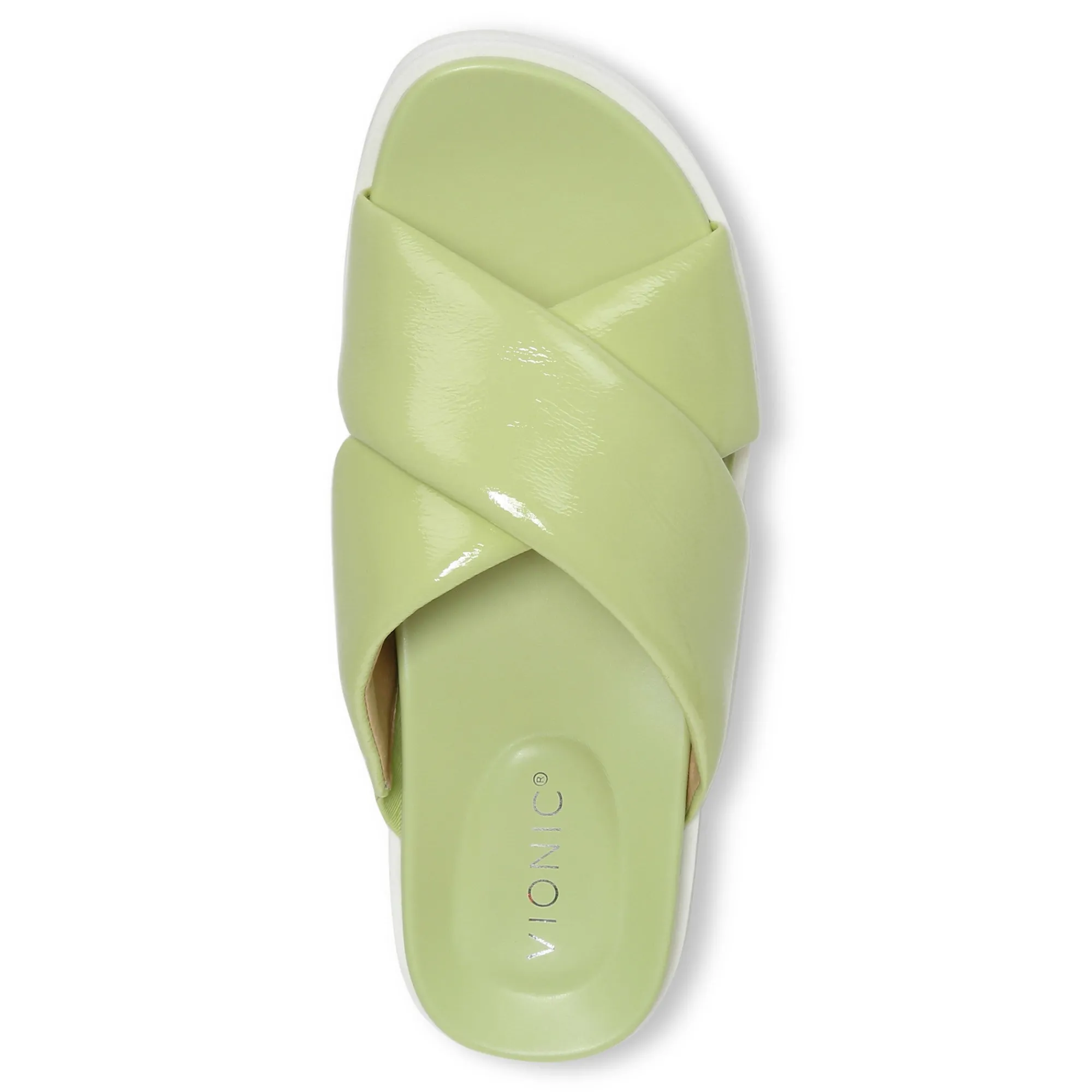 Outlet Vionic Vesta Platform Lug Sandal Blue Shadow|Cream|Macaroon|Pale Lime
