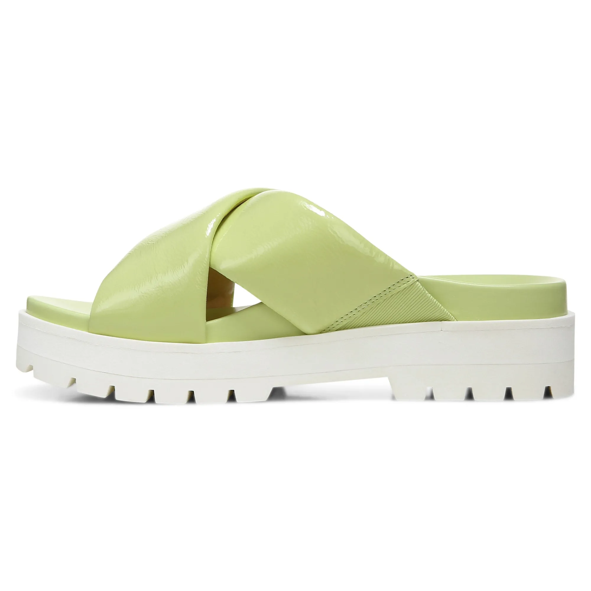 Outlet Vionic Vesta Platform Lug Sandal Blue Shadow|Cream|Macaroon|Pale Lime