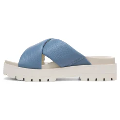 Outlet Vionic Vesta Platform Lug Sandal Blue Shadow|Cream|Macaroon|Pale Lime