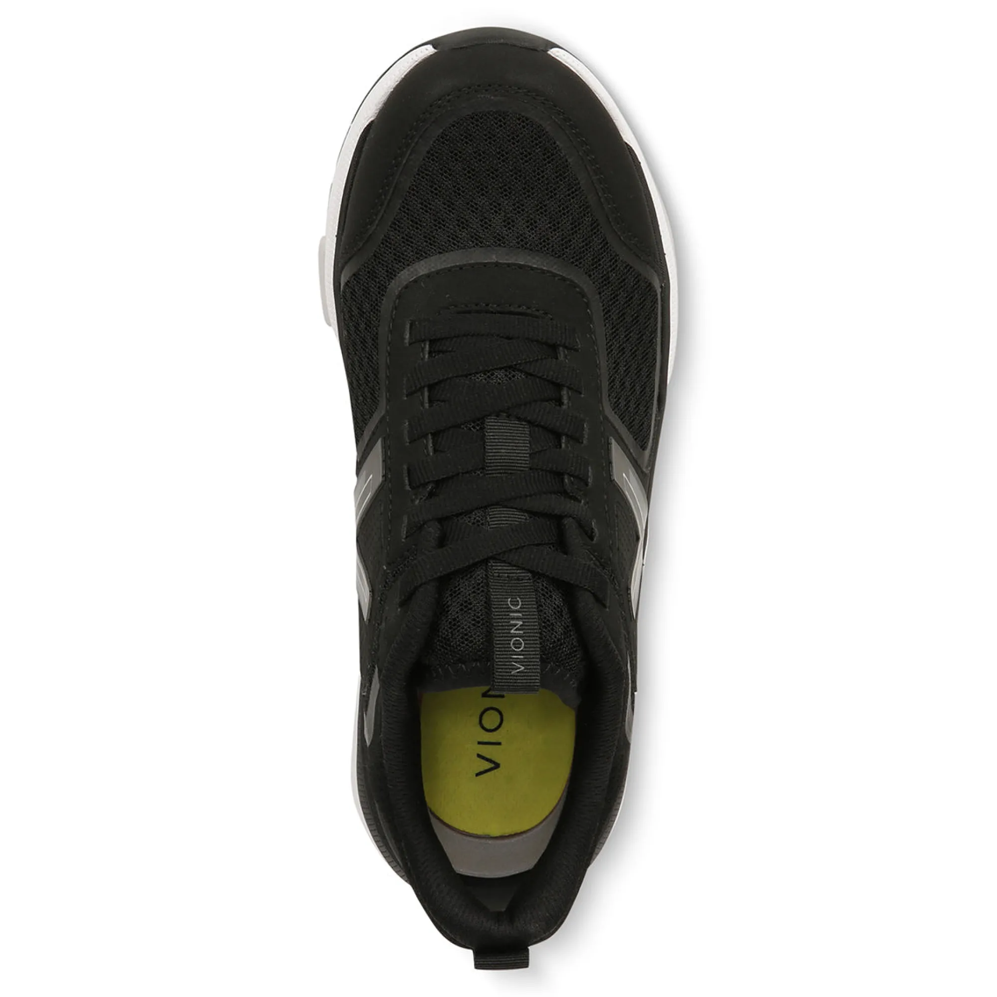 Store Vionic Walk Strider Sneaker Black/Charcoal|White/Cream