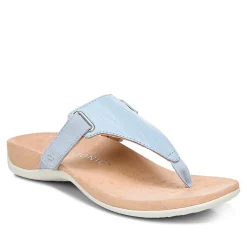 Best Sale Vionic Wanda T-Strap Sandal Black|Blue Haze|Bone|Macaroon