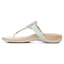 Best Sale Vionic Wanda T-Strap Sandal Black|Blue Haze|Bone|Macaroon