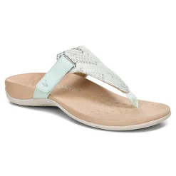 Best Sale Vionic Wanda T-Strap Sandal Black|Blue Haze|Bone|Macaroon