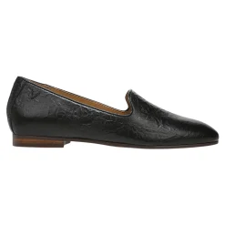 Store Vionic Willa Slip On Flat Black Crinkle|Black Suede|Black/White|Brown Cow Print