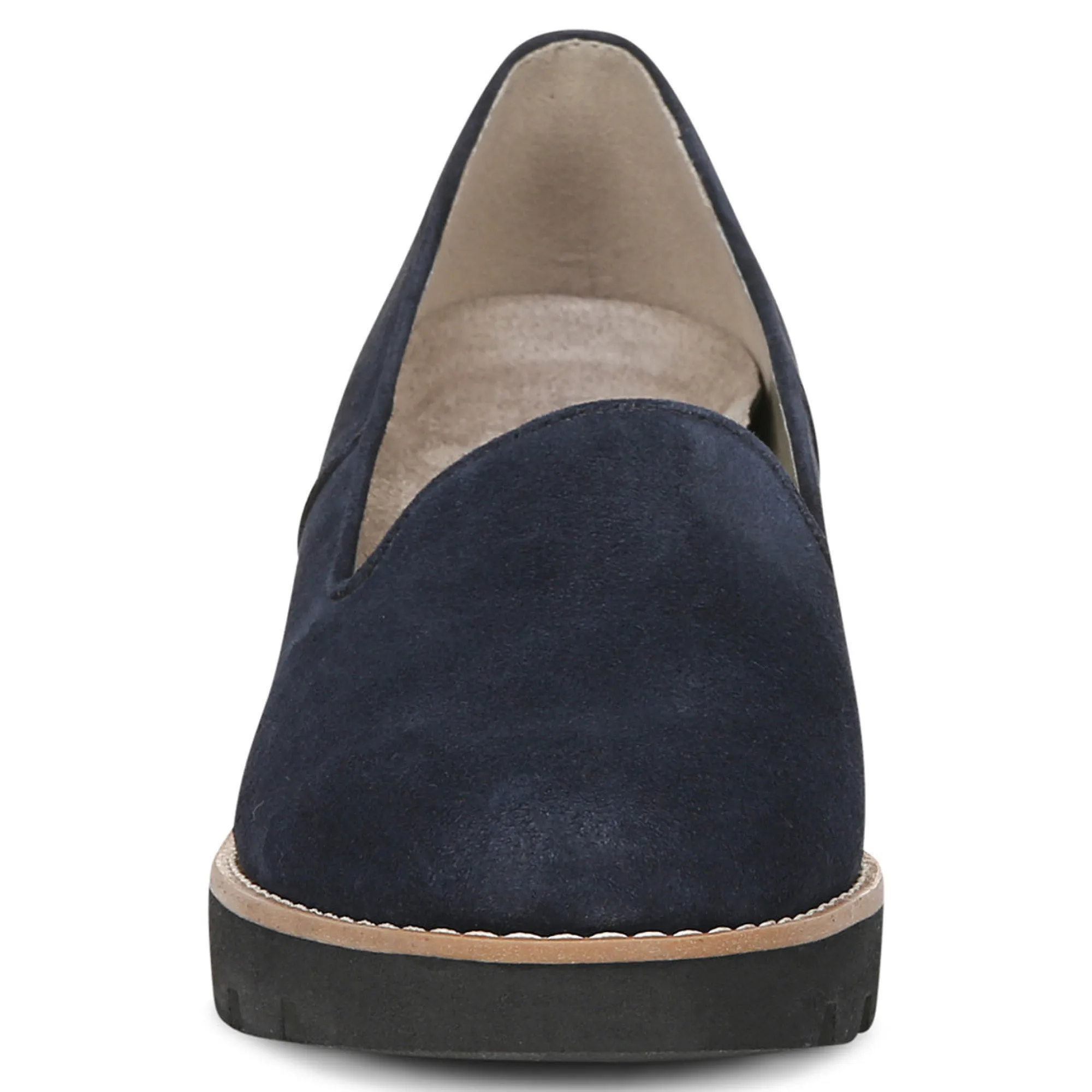 Discount Vionic Willa Wedge Black Leather|Black Suede|Navy Suede|Toffee Suede
