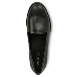 Discount Vionic Willa Wedge Black Leather|Black Suede|Navy Suede|Toffee Suede