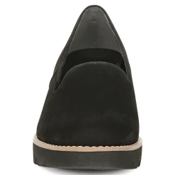 Discount Vionic Willa Wedge Black Leather|Black Suede|Navy Suede|Toffee Suede