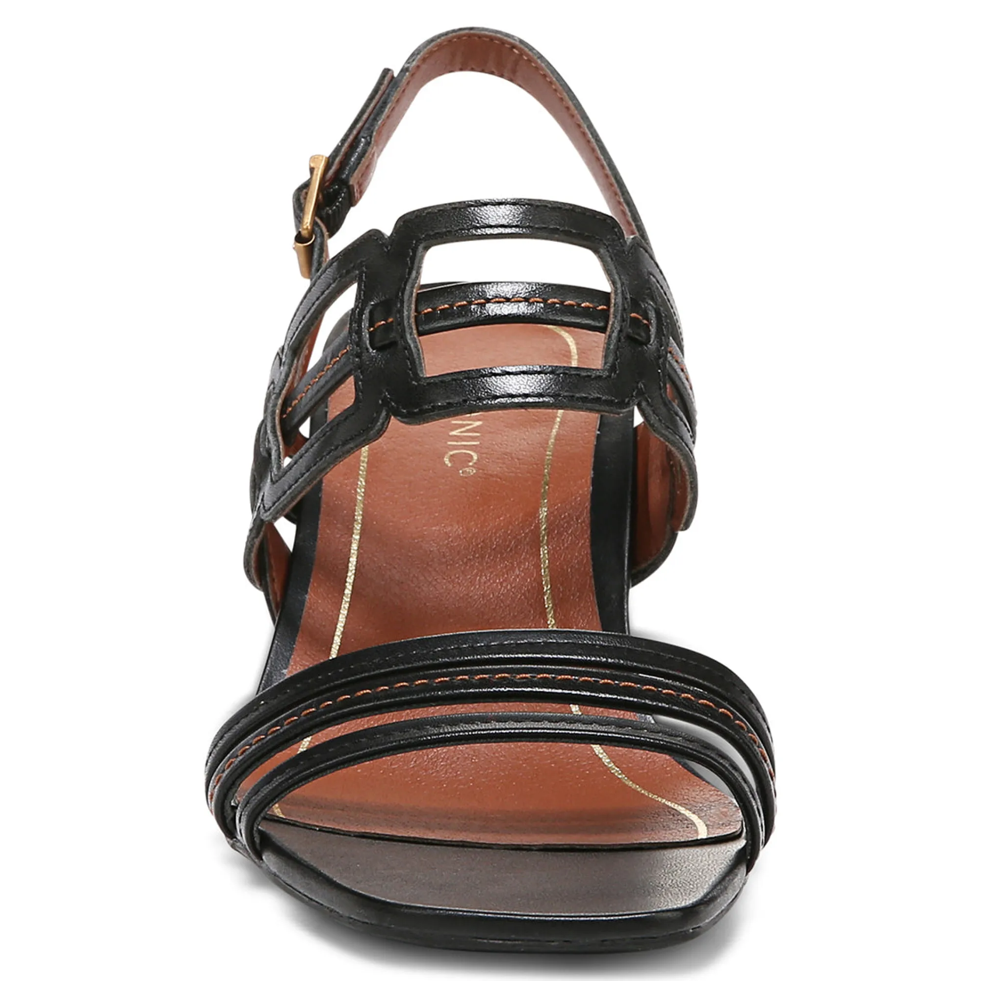 Cheap Vionic Zaphira Heeled Sandal Tan|Black|Cream