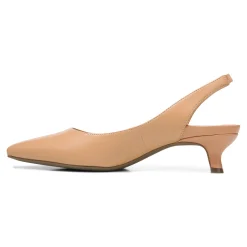 Discount Vionic Ziva Kitten Heel Black|Macaroon